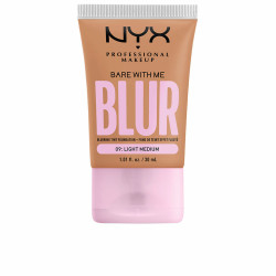 NYX PROFESSIONAL MAKEUPBARE WITH ME BLUR TINT Матиращ фон дьо тен 09 light medium
