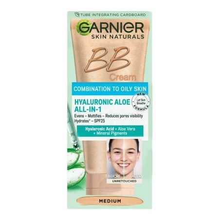 GARNIER SKINNAT BB OIL FREE крем MEDIUM 50мл