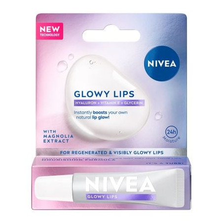 NIVEA GLOWY LIPS CLEAR Балсам за устни