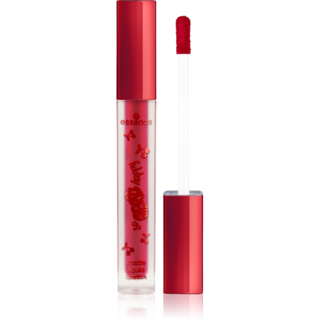 ESSENCE SO CHERRY HAPPY MATTE LIQUID LIPSTICK Матово течно червило 01