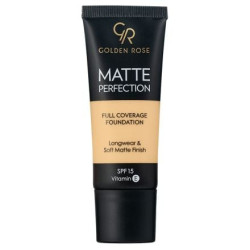 GOLDEN ROSE MATTE PERFECTION Фон дьо тен W2, 35 мл