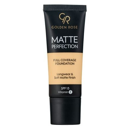 GOLDEN ROSE MATTE PERFECTION Фон дьо тен W2, 35 мл