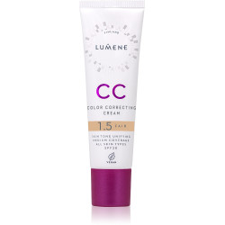 LUMENE VEGAN CC FAIR Крем - фон дьо тен 7в1 SPF20 1.5, 30 мл