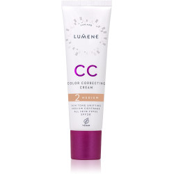 LUMENE VEGAN CC MEDIUM Крем - фон дьо тен 7в1 SPF20 2, 30 мл