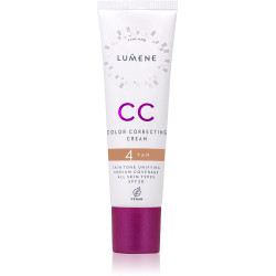 LUMENE VEGAN CC TAN Крем - фон дьо тен 7в1 SPF20 4, 30 мл