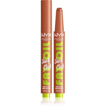 NYX PROFESSIONAL MAKEUP FAT OIL SLICK CLICK Балсам Гланц за устни 06 hits different