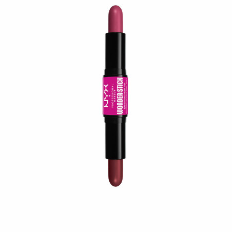 NYX PROFESSIONAL MAKE UP WONDER STICK Руж стик двоен Deep magenta N Ginger, 4 г