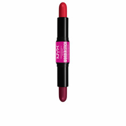 NYX PROFESSIONAL MAKE UP WONDER STICK Руж стик двоен Bright amber N Fuschia, 4 г