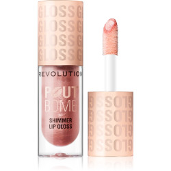 REVOLUTION POUT BOMB SHIMMER PINK Гланц за обем 4,5мл