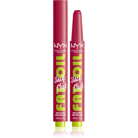 NYX PROFESSIONAL MAKEUP FAT OIL SLICK CLICK Балсам за устни 10 double tap