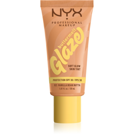 NYX Professional Makeup Buttermelt Glaze Фон дьо тен, Vanilla Bean Butta