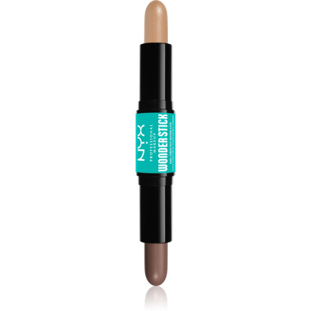 NYX PROFESSIONAL MAKE UP WONDER STICK Стик за контуриране двоен Fair, 4 г