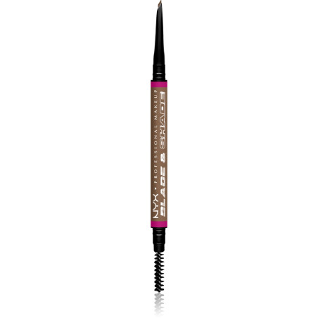 NYX PROFESSIONAL MAKE UP Blade & Shade Молив за вежди, 04 Taupe