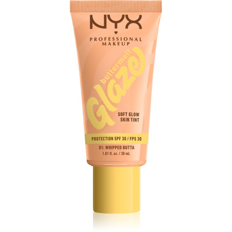 NYX PROFESSIONAL MAKE UP Buttermelt Glaze Фон дьо тен, Whipped Butta