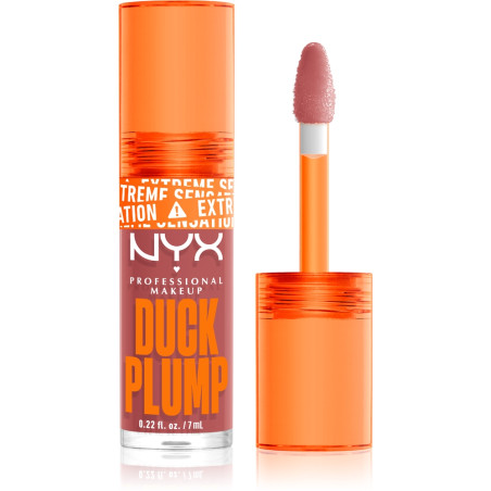 NYX PROFESSIONAL MAKEUP DUCK PLUMP Гланц за устни за обем 03 nude swings
