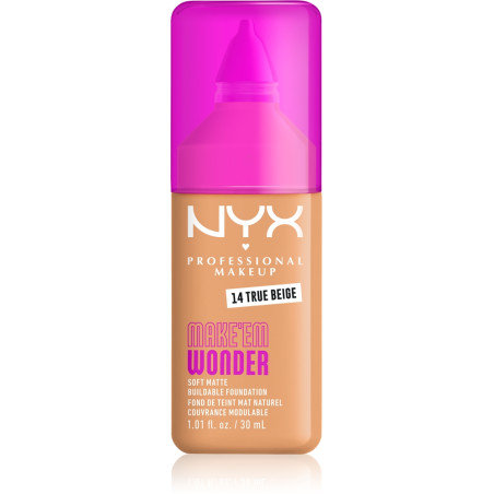NYX PROFESSIONAL MAKEUP MAKE 'EM WONDER TRUE BEIGE Фон дьо тен 14