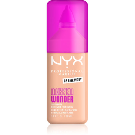 NYX PROFESSIONAL MAKEUP MAKE 'EM WONDER FAIR IVORY Фон дьо тен 05