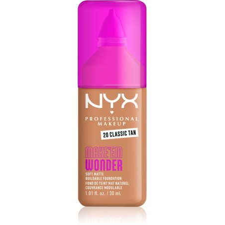 NYX PROFESSIONAL MAKEUP MAKE 'EM WONDER CLASSIC TAN Фон дьо тен 20