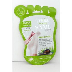VICTORIA BEAUTY SNAIL EXTRACT Маска за крака подхранваща и регенерираща 1бр.