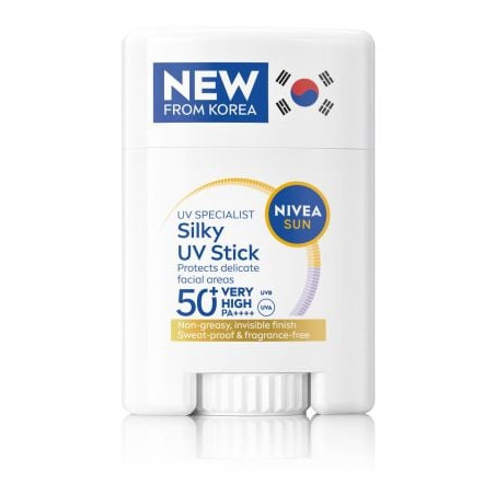 NIVEA SUN SPF50 Слънцезащитен стик за лице, 15гр.