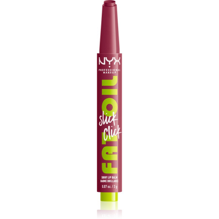 NYX PROFESSIONAL MAKEUP FAT OIL SLICK CLICK IN THE DRAFTS Гланц за устни 20