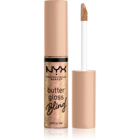 NYX PROFESSIONAL MAKEUP Butter Gloss Bling Гланц за устни, 01 She Got Money