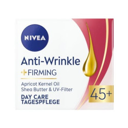 NIVEA CLEVER AGE Стягащ дневен крем против бръчки 45+, 50 мл.