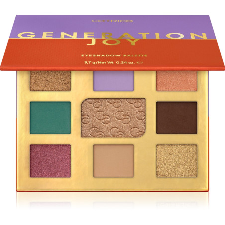 CATRICE GENERATION JOY Палитра сенки за очи, C01