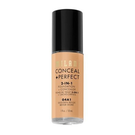 MILANI CONCEAL+PERFECT Фон дьо тен, 04A1 GOLDEN BEIGE