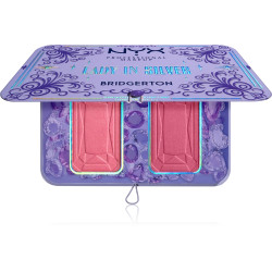NYX PROFESSIONAL MAKEUP BRIDGERTON LADY IN SILVER Палитра ружове 02