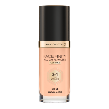 MAX FACTOR FACEFINITY 3IN1 Фон дьо тен 45, 30мл.
