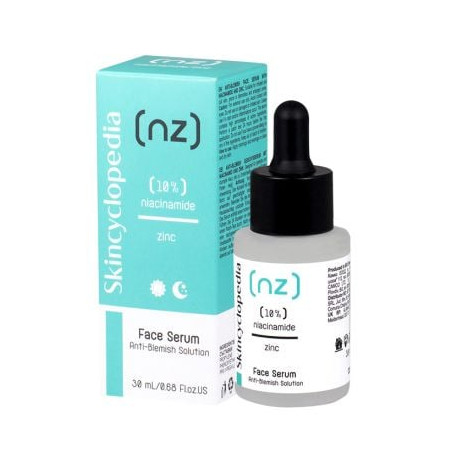 SKINCYCLOPEDIA Серум за лице с 10% ниацинамид и 1% цинк, 30 мл