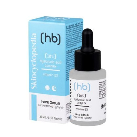 SKINCYCLOPEDIA Серум за лице с 10% хиалурон + Витамин B5, 30 мл