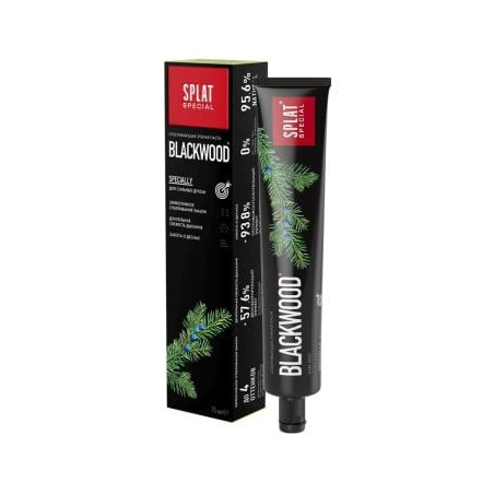 SPLAT SPECIAL BLACKWOOD Избелваща паста за зъби, 75 мл