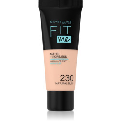 MAYBELLINE NEW YORK FIT ME MATTE Фон дьо тен 230 NATURAL BUFF, 30 мл.