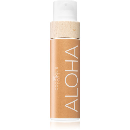 COCOSOLIS ALOHA Suntan & Body Натурално масло за бърз тен, 110 мл