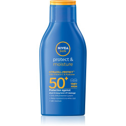 NIVEA SUN Protect & Moisture лосион мини SPF50+, 100 ml