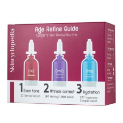 SKINCYCLOPEDIA AGE REFINE GUIDE Комплект от 3 серума за зряла кожа, 3х15мл