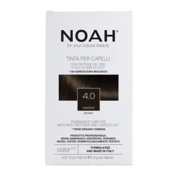 NOAH Безамонячна трайна боя за коса 4.0 Brown , 140мл