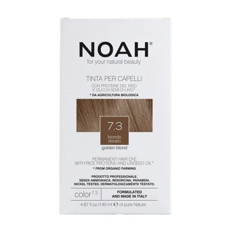 NOAH Безамонячна трайна боя за коса 7.3 Golden blond, 140 мл