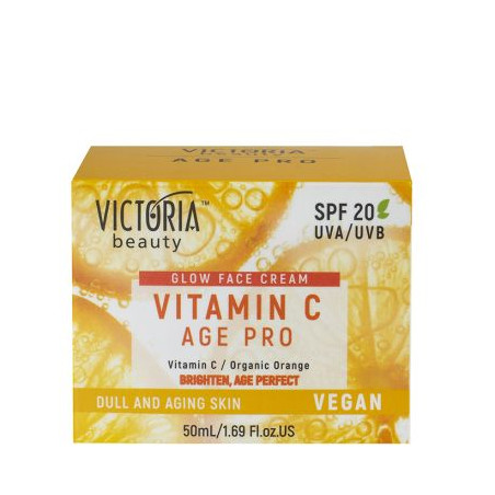 VICTORIA BEAUTY Age Pro Вит. C Крем за Лице SPF20 50 мл