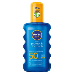 NIVEA SUN PROTECT&DRY TOUCH Слънцезащитен спрей SPF 50+, 200 мл
