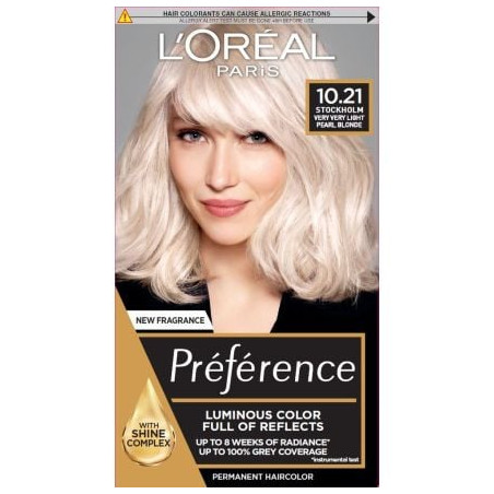 L'OREAL PARIS PREFERENCE Боя за коса 10.21