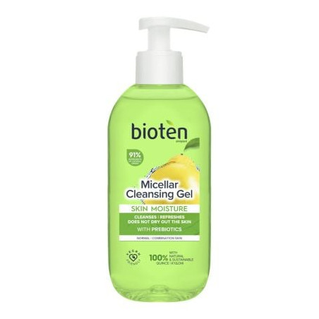 BIOTEN SKIN MOISTURE Почистващ и хидратиращ гел за лице, 200мл.