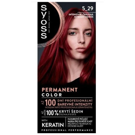 SYOSS COLOR Боя за коса 5-29 Intense Red