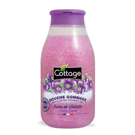 COTTAGE VIOLET SUGAR Ексфолиращ душ гел, 270мл.