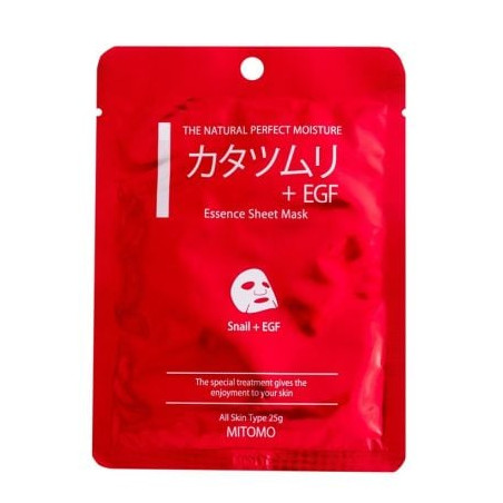 MITOMO ESSENCE Ревитализираща маска лице с екстракт от охлюви, 25гр.