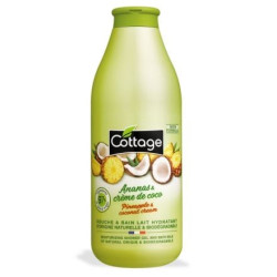 COTTAGE PINEAPPLE&COCONUT Душ гел и пяна за вана, 750мл