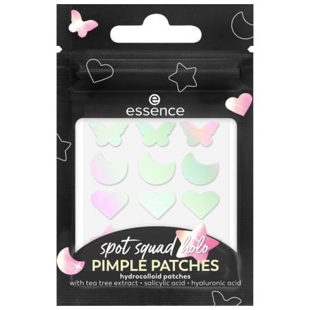 ESSENCE SPOT SQUAD HOLO PIMPLE PATCHES Пачове против пъпки 10