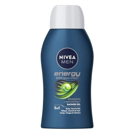 NIVEA MEN Душ-гел Energy мини, 50 мл.